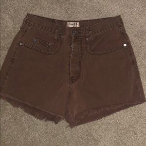 Vintage guess jean shorts